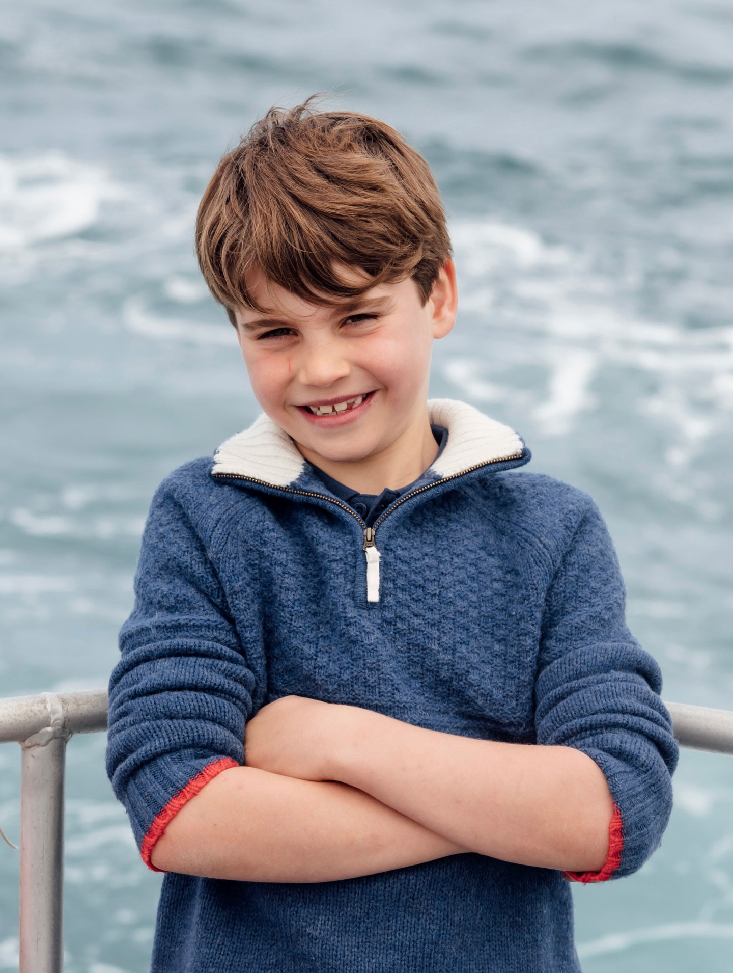 Prince Louis Is Spitting Image of Older Brother Prince George in 8th Birthday Portrait
