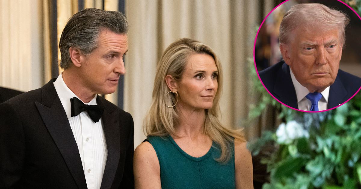 Gavin Newsom’s Wife Slams President Trump’s ‘Disturbing’ Treatment of ’60 Minutes’ Anchor