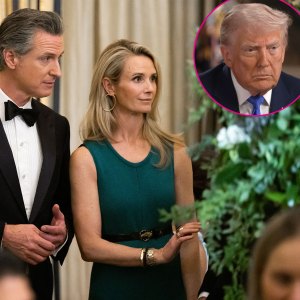 Promo Gavin Newsom Wife Jennifer Siebel Newsom Slams Trump Disturbing Treatment of 60 Minutes Anchor