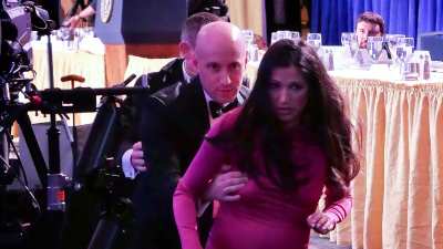 Stephen Miller Pregnant Wife Katie Miller Denies He Used Her as Human Shield During Shooting