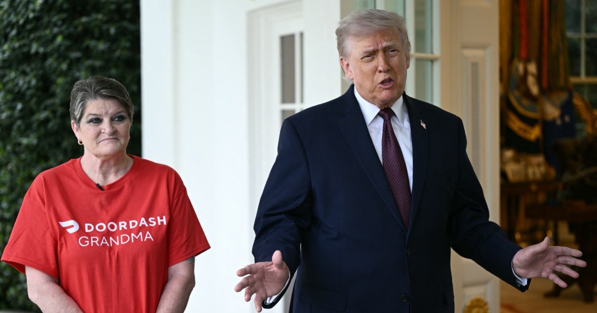 Trump Orders McDonalds From DoorDash While Answering Iran Questions — And the Internet Is Confused Trump Orders McDonalds From DoorDash While Answering Iran Questions — And the Internet Is Confused