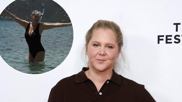 Amy Schumer Shows Off Her Chic Swimsuit Style in Timeless Black One-Piece on Vacation