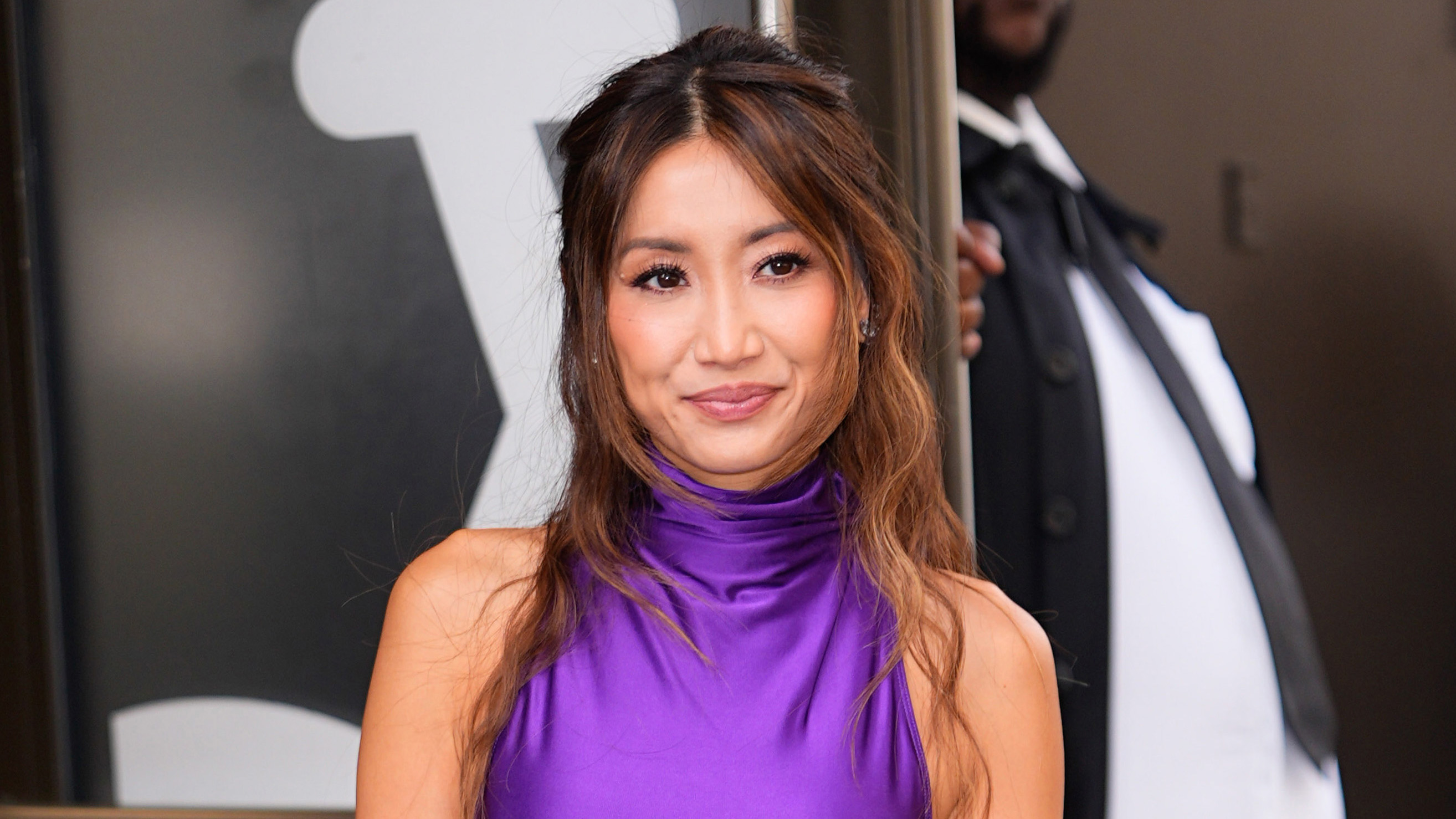 NEW YORK, NY - APRIL 28: Brenda Song is seen on April 28, 2026 in New York City. (Photo by XNY/Star Max/GC Images)