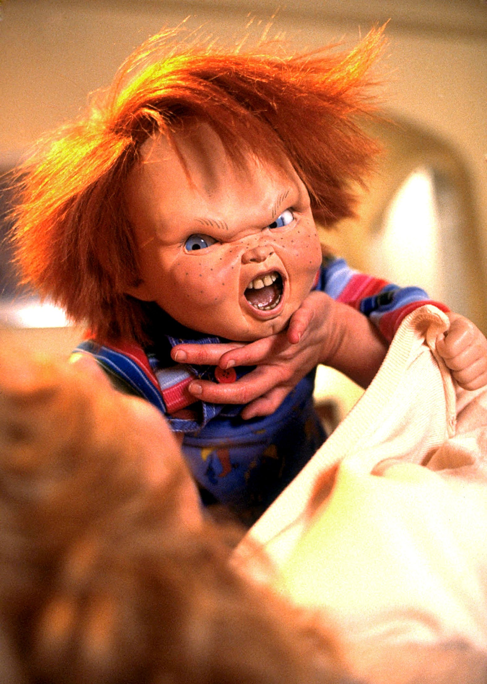 Brad Dourif as Chucky in Child's Play