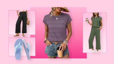 Pants, shoes, top and matching set from Amazon