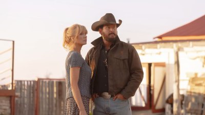 Kelly Reilly and Cole Hauser in Dutton Ranch