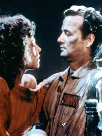 Sigourney Weaver and Bill Murray in Ghostbusters