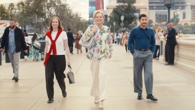 Hannah Einbinder, Jean Smart and Mark Indelicato in Hacks season 5