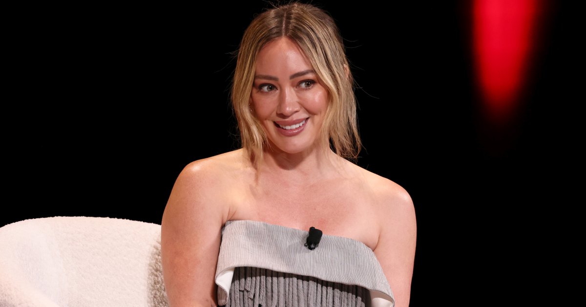 Hilary Duff, 5’2″, Wore the Comfy-Chic Track Pants That Are Surprisingly Flattering on Petites