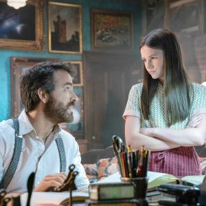 Ryan Reynolds and Cailey Fleming in IF