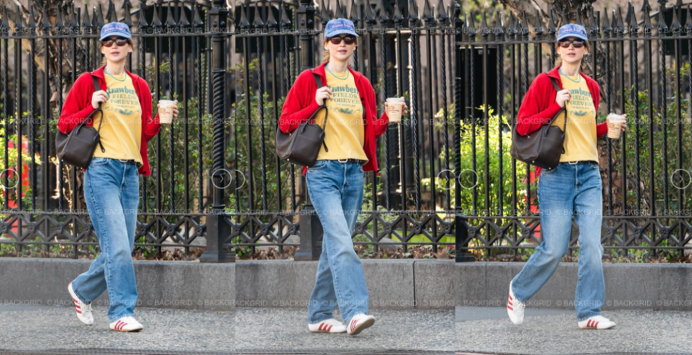 jennifer lawrence beatles tee