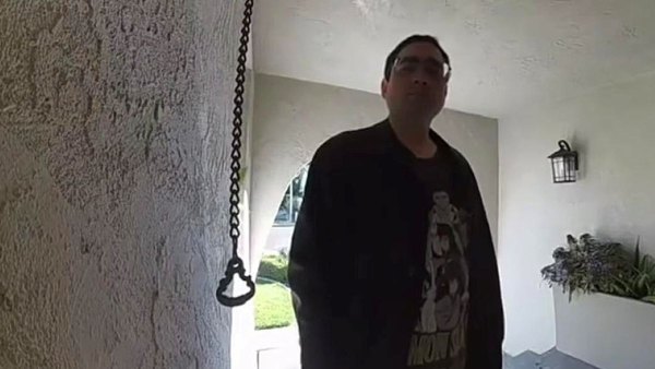 A screenshot from the viral video of Jason Nichols