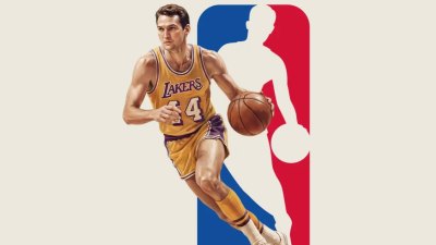 Jerry West in Jerry West: The Logo