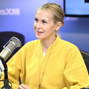 NEW YORK, NEW YORK - APRIL 08: Kelly Rutherford visits Page Six Radio to discuss the launch of her new perfume Rose Premiere at SiriusXM Studios on April 08, 2026 in New York City. (Photo by Gary Gershoff/Getty Images)