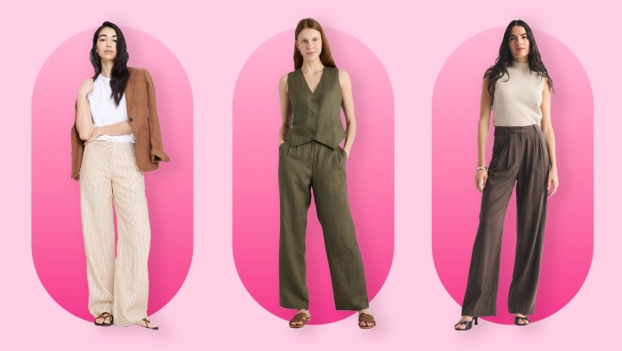 15 Airy Linen Work Pants to Rely on All Spring Long — From $8