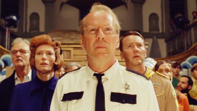 Bill Murray, Tilda Swinton, Bruce Willis, Edward Norton and Frances McDormand in Moonrise Kingdom