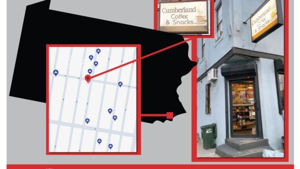 A graphic showing details of the takedown operation