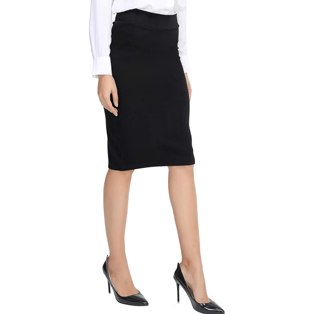 Urban CoCo Stretch Bodycon Midi Pencil Skirt