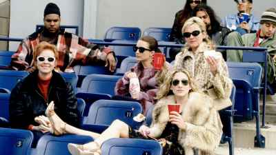 Cynthia Nixon, Kristin Davis, Sarah Jessica Parker e Kim Cattrall em Sex and the City 2ª temporada