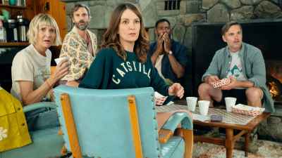 Kerri Kenney-Silver, Marco Calvani, Tina Fey, Colman Domingo and Will Forte in The Four Seasons season 2