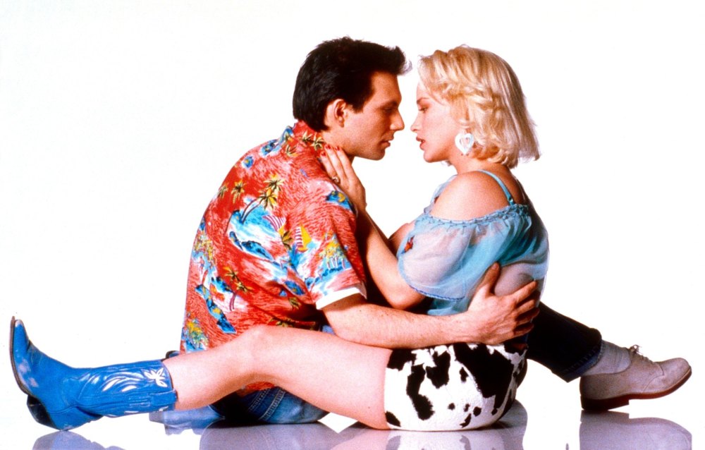 Christian Slater and Patricia Arquette in True Romance