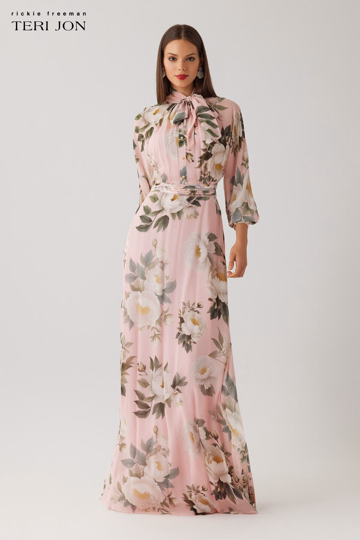 floral maxi dress