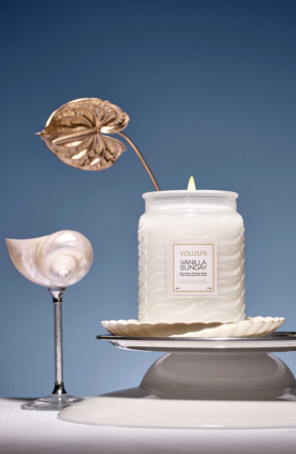 Volupsa vanilla Sunday candle