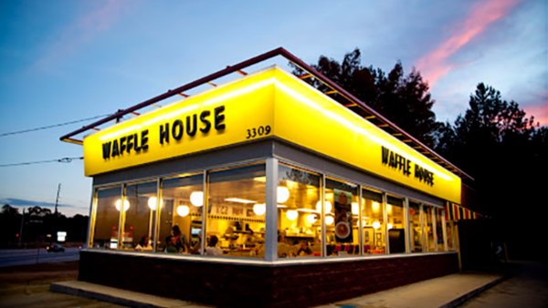 A Waffle House restaurant