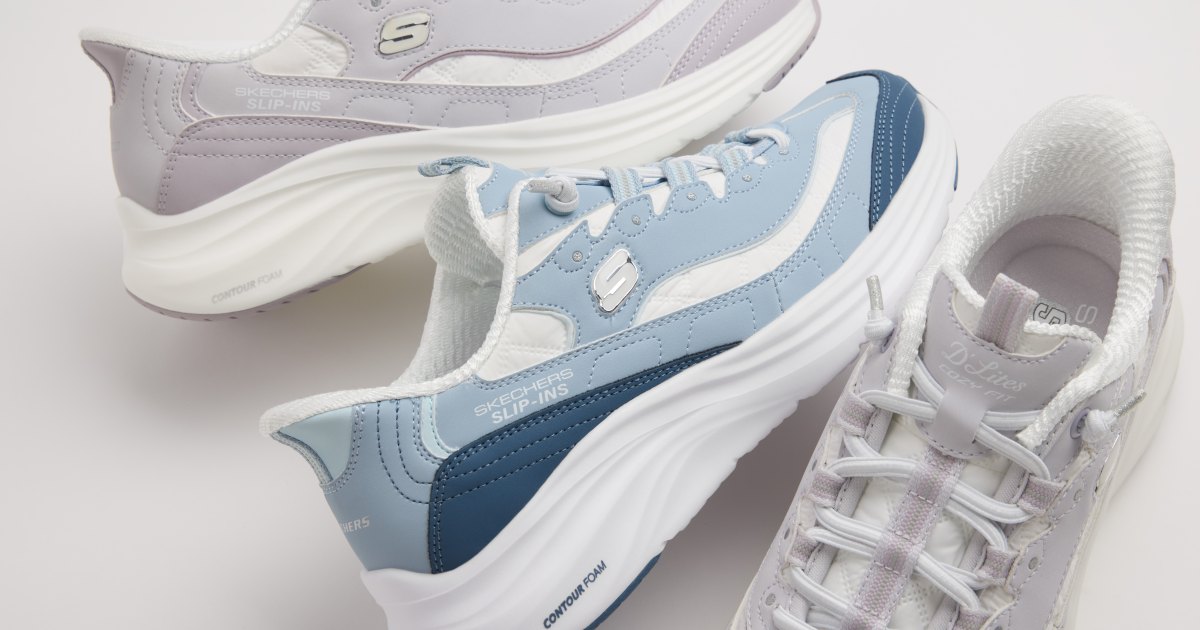 أحذية Skechers الرياضية المريحة تشعرك وكأنك تمشي على السحاب