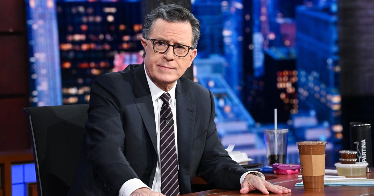 De rivalen van Stephen Colbert verschijnen in de finale van de serie ‘Late Show’