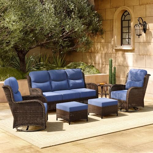 Hillga 6-Piece Luxury Patio Furniture Set
