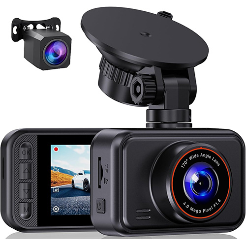 E-YEEGER Front and Rear Dash Cam