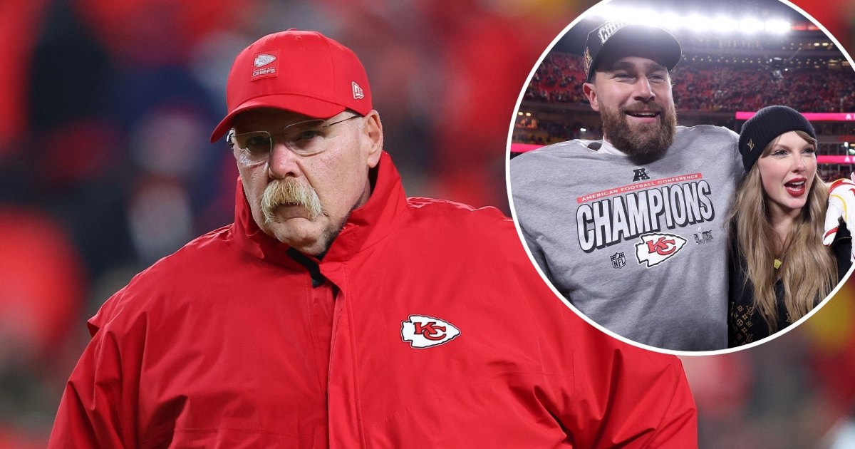 Andy Reid Hints That He Was Invited To Taylor And Travis' Wedding Andy Reid Hints That He Was Invited To Taylor And Travis' Wedding