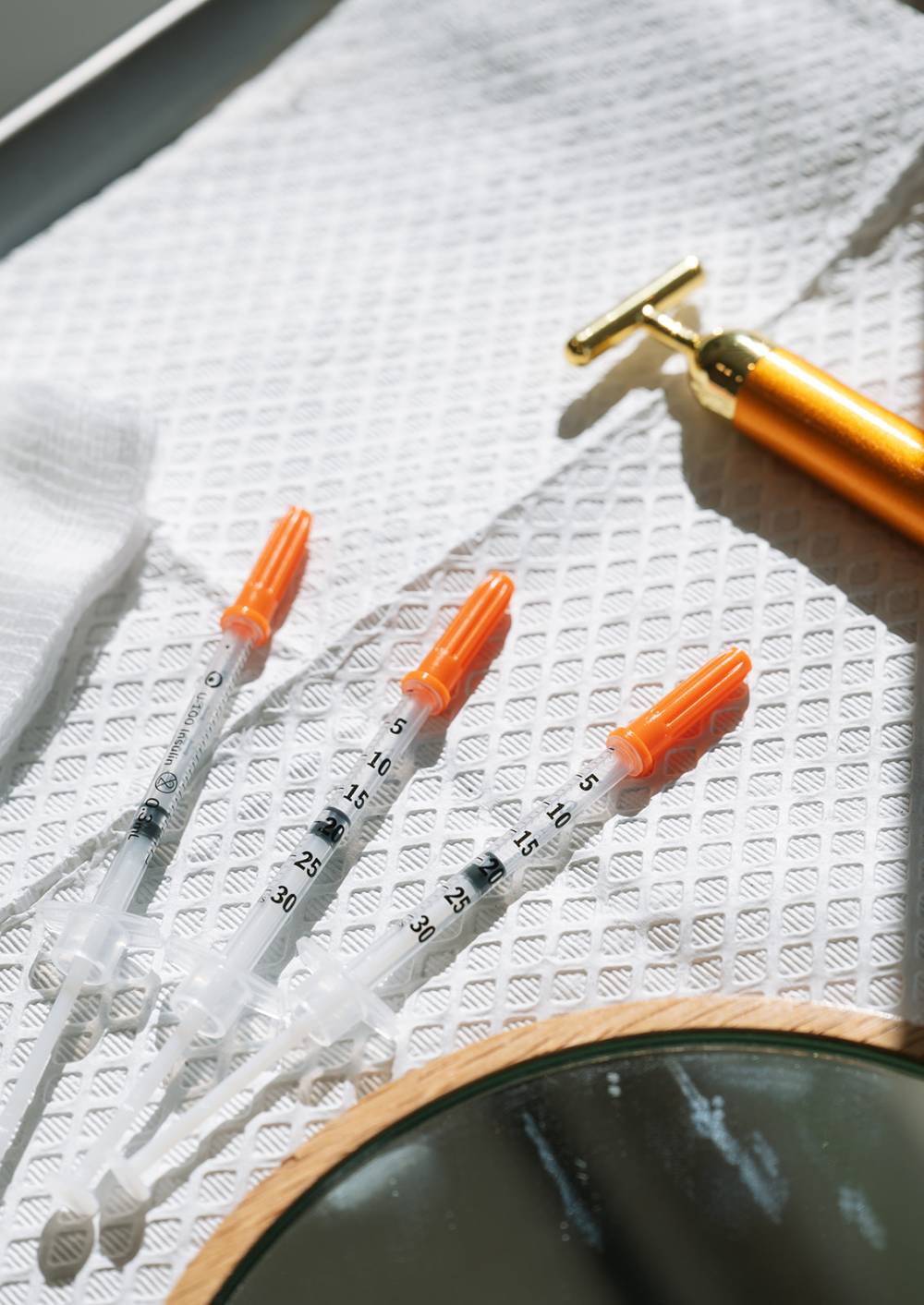 A patient receiving Botox Cosmetic injections in the lower face and jawline area as part of a personalized cosmetic treatment plan focused on natural-looking results.