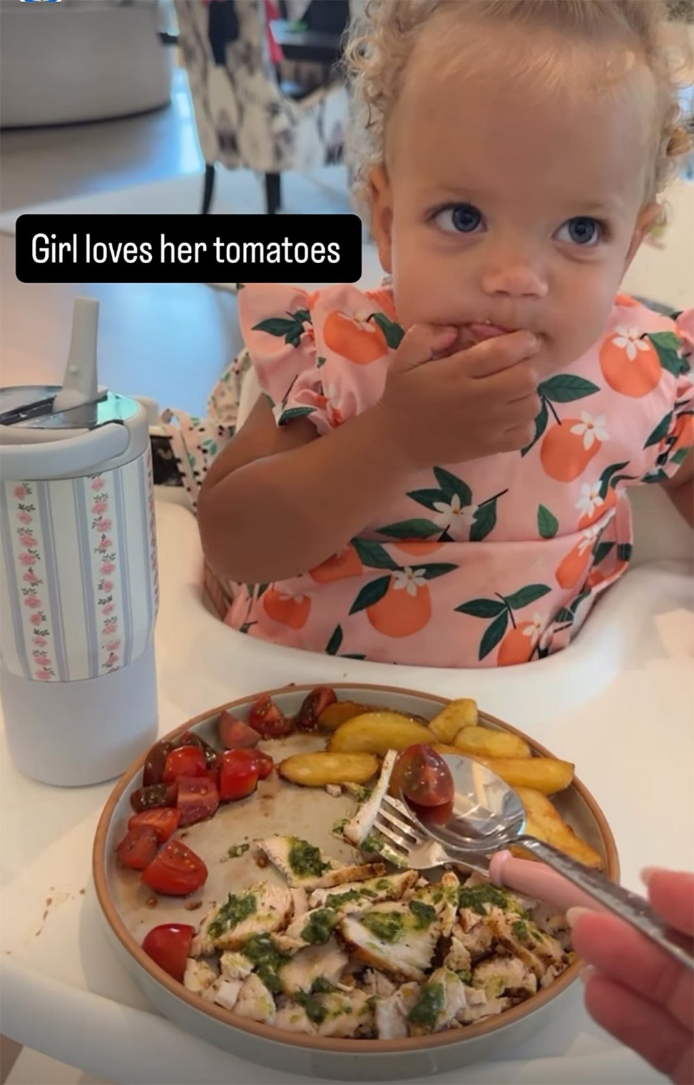 Brittany Mahomes Cant Take How Cute Her Daughter Goldens Curls Are