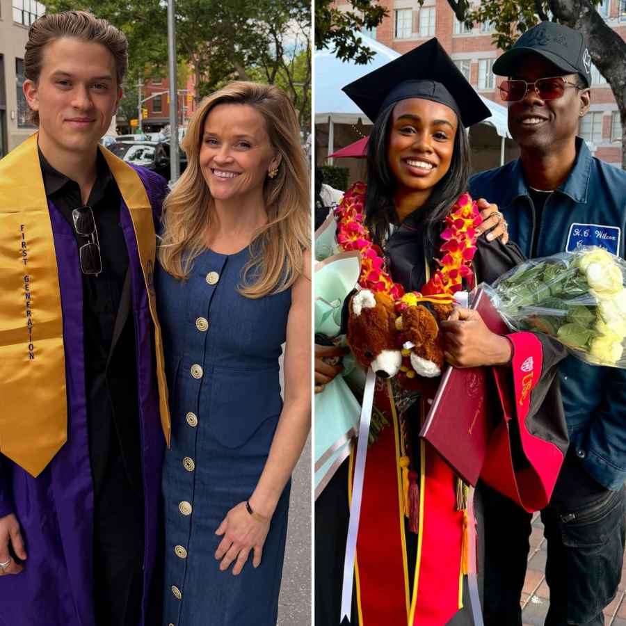 Celebrity Kids Who Graduated in 2026 Reese Witherspoon Son and Chris Rock Daughter