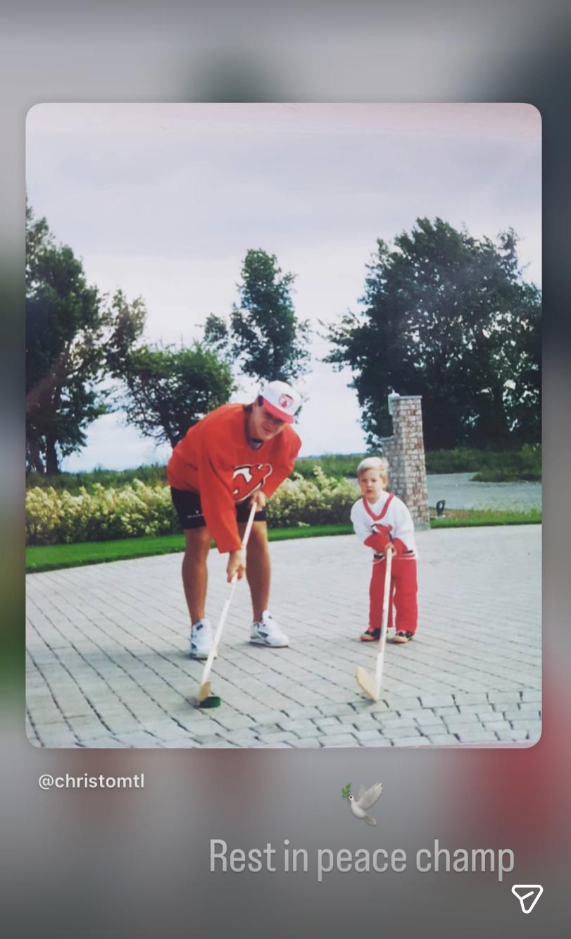 Claude Lemieuxs Son Christopher Breaks His Silence Over Fathers Death Appreciate What You Have