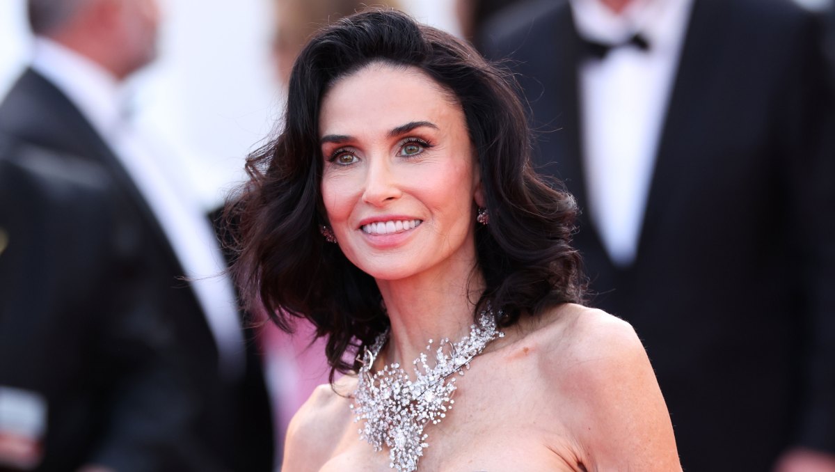 CANNES, FRANCE - MAY 21: Jury Member Demi Moore attends the "La Bola Negra" screening during the 79th annual Cannes Film Festival at Palais des Festivals on May 21, 2026 in Cannes, France. (Photo by Aurore Marechal/Getty Images)
