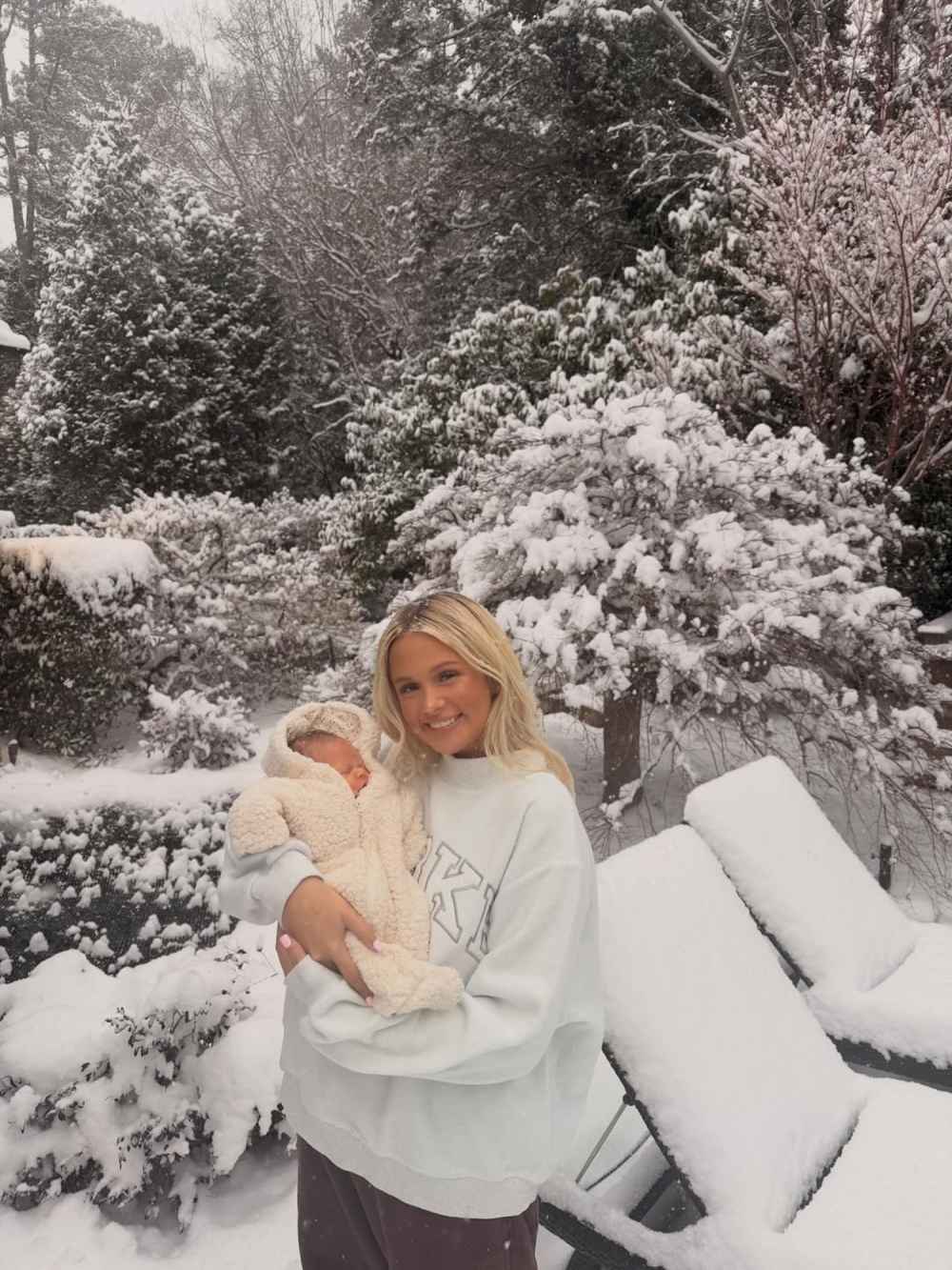 Emily Maynard's Husband Celebrates Her Daughter Ricki's 1st Mother's Day