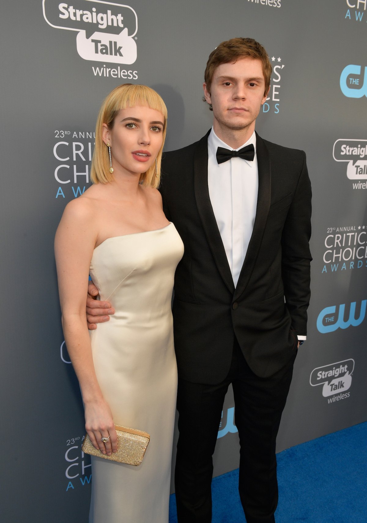 Emma-Roberts-and-Evan-Peters-GettyImages-904012936