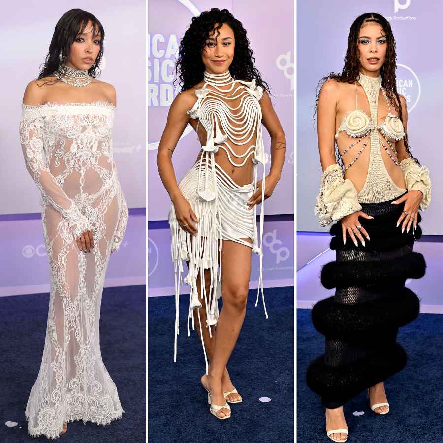 Feature Naked Dress Arrival Red Carpet American Music Awards 2026 AMA