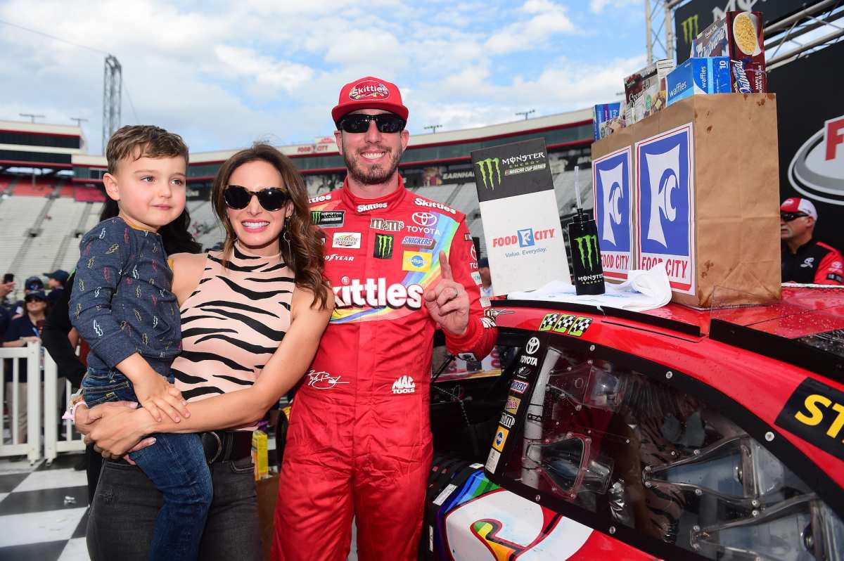 GettyImages-1135647340 Kyle Buschs Son Brexton Honors Dad 1 Day After NASCAR Legends Shocking Death