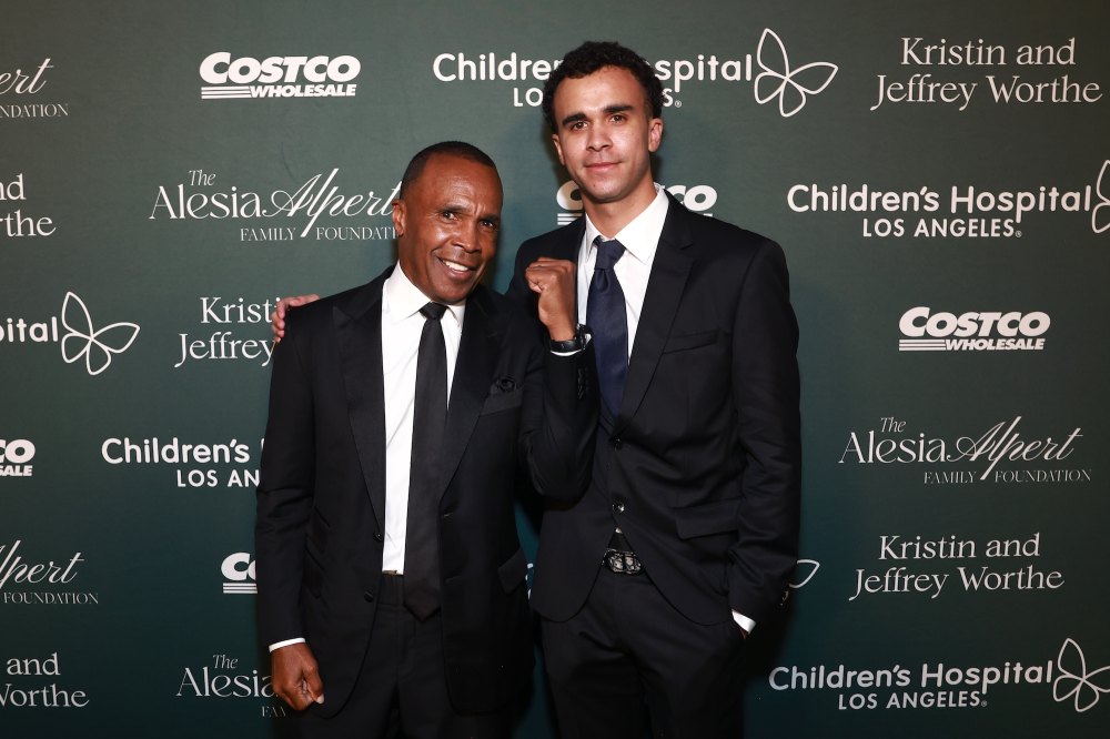Sugar Ray Leonard Son