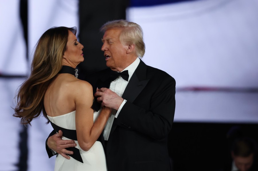 GettyImages-2195011093 donald trump melania trump dancing