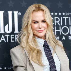 Nicole Kidman attends the 30th Annual Critics Choice Awards at Barker Hangar on February 07, 2025 in Santa Monica, California.