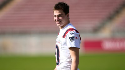New England Patriots QB Drake Maye Looks Jacked in Offseason Photo: ‘It’s Over For You Guys’