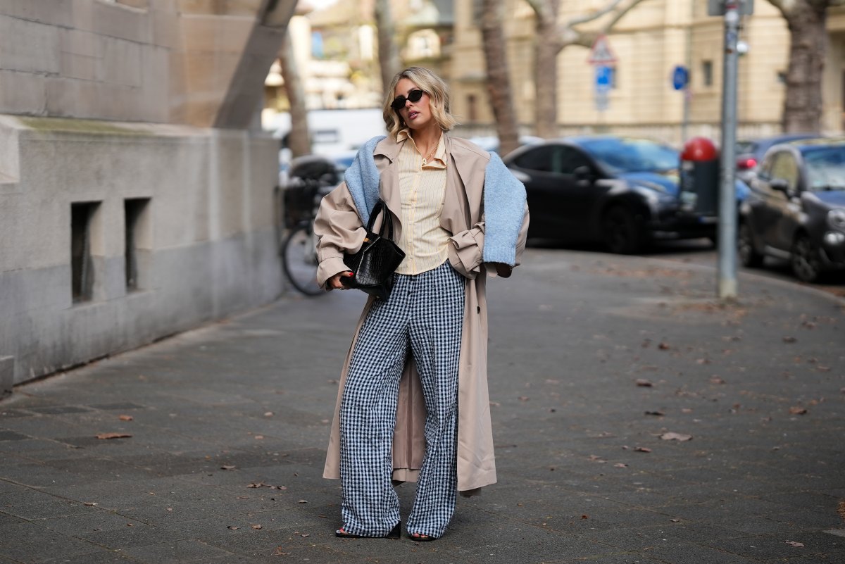 gingham print