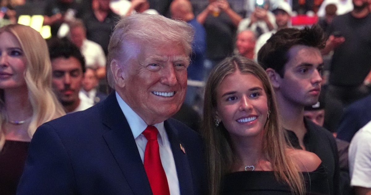 Kai Trump Reveals How Often Her Grandpa, President Donald Trump, Calls Her on the Phone Kai Trump Reveals How Often Her Grandpa, President Donald Trump, Calls Her on the Phone