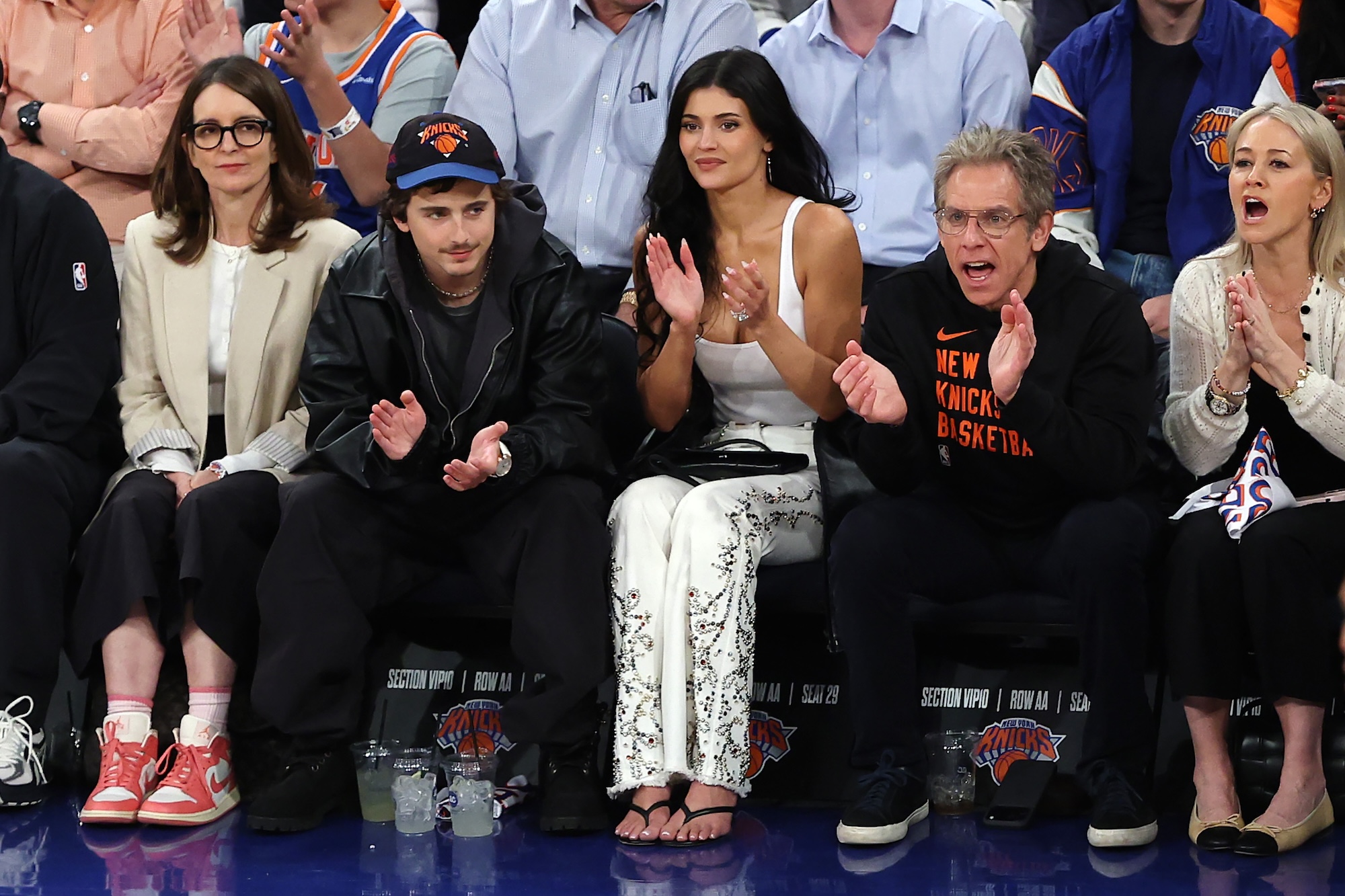Tina Fey Reacts to Timothee Chalamet ‘Manspreading’ Controversy at Knicks Game: ‘We Had No Beef’