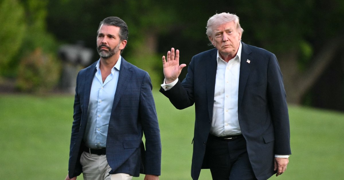 President Donald Trump Reveals If He’s Attending Son Donald Trump Jr.’s Wedding: ‘Not Good Timing’